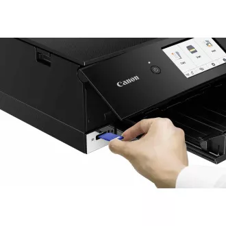 Canon PIXMA Tiskárna TS8350A black - barevná, MF (tisk, kopírka, sken, cloud), duplex, USB, Wi-Fi, Bluetooth Canon PIXMA Tiskárna TS8350A black - barevná, MF (tisk, kopírka, sken, cloud), duplex, USB, Wi-Fi, Bluetooth