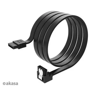 AKASA kabel SATA3, pravoúhlý, 100 cm AKASA kabel SATA3, pravoúhlý, 100 cm