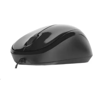 Targus® Compact Blue Trace Retractable Wired Mouse Black Targus® Compact Blue Trace Retractable Wired Mouse Black