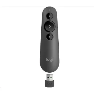 Logitech Wireless Presenter R500s Graphite, bezdrátový prezentér Logitech Wireless Presenter R500s Graphite, bezdrátový prezentér