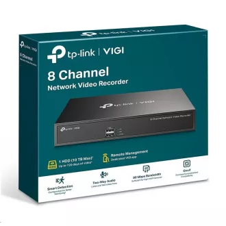 TP-Link VIGI NVR1016H, videorekordér, 16 channels, 1x100Mb/s LAN, 1xVGA, 2xUSB2.0, 1xHDMI TP-Link VIGI NVR1016H, videorekordér, 16 channels, 1x100Mb/s LAN, 1xVGA, 2xUSB2.0, 1xHDMI