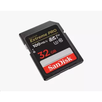 SanDisk SDHC karta 32GB Extreme PRO (100 MB/s Class 10, UHS-I U3 V30) SanDisk SDHC karta 32GB Extreme PRO (100 MB/s Class 10, UHS-I U3 V30)