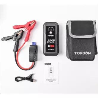 TOPDON Car Jump Starter JumpSurge 1200, 10000 mAh TOPDON Car Jump Starter JumpSurge 1200, 10000 mAh