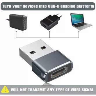 PremiumCord USB redukce USB C - USB2.0 A (F/M) PremiumCord USB redukce USB C - USB2.0 A (F/M)
