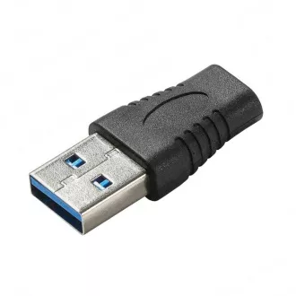 PremiumCord USB redukce USB 3.0 A - USB-C (M/F), černá PremiumCord USB redukce USB 3.0 A - USB-C (M/F), černá