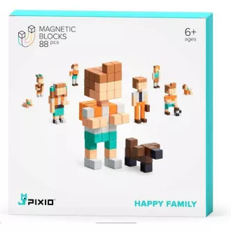 PIXIO Happy Family magnetická stavebnice PIXIO Happy Family magnetická stavebnice