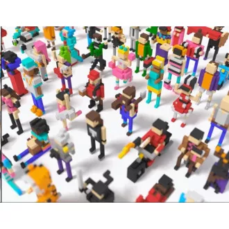 PIXIO Mini Dinos magnetická stavebnice PIXIO Mini Dinos magnetická stavebnice