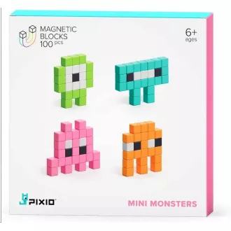 PIXIO Mini Monsters magnetická stavebnice PIXIO Mini Monsters magnetická stavebnice