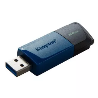Kingston Flash Disk 64GB USB3.2 Gen 1 DataTraveler Exodia M (Black + Blue) Kingston Flash Disk 64GB USB3.2 Gen 1 DataTraveler Exodia M (Black + Blue)