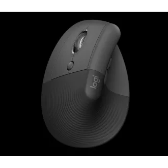 Logitech Lift Vertikální ergonomická myš pro Business, pro leváky, 2.4GHZ/BT, graphite/black Logitech Lift Vertikální ergonomická myš pro Business, pro leváky, 2.4GHZ/BT, graphite/black