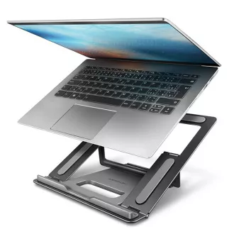 AXAGON STND-L, kovový stojan pro notebooky 10"-17.3", 4 nastavitelné výšky, šedý AXAGON STND-L, kovový stojan pro notebooky 10"-17.3", 4 nastavitelné výšky, šedý