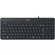 GENIUS klávesnice LuxeMate 110/ Drátová/ USB/ černá/ CZ+SK layout