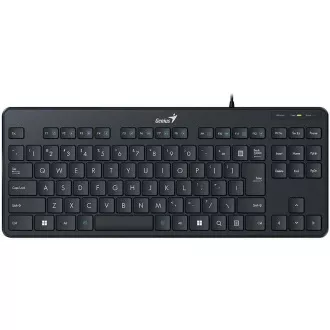 GENIUS klávesnice LuxeMate 110/ Drátová/ USB/ černá/ CZ+SK layout GENIUS klávesnice LuxeMate 110/ Drátová/ USB/ černá/ CZ+SK layout
