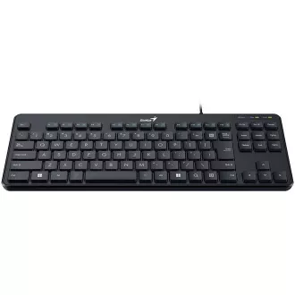GENIUS klávesnice LuxeMate 110/ Drátová/ USB/ černá/ CZ+SK layout GENIUS klávesnice LuxeMate 110/ Drátová/ USB/ černá/ CZ+SK layout