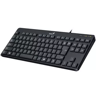GENIUS klávesnice LuxeMate 110/ Drátová/ USB/ černá/ CZ+SK layout GENIUS klávesnice LuxeMate 110/ Drátová/ USB/ černá/ CZ+SK layout