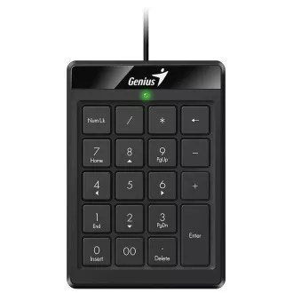 GENIUS numerická klávesnice NumPad 110/ Drátová/ USB/ slim design/ černá GENIUS numerická klávesnice NumPad 110/ Drátová/ USB/ slim design/ černá