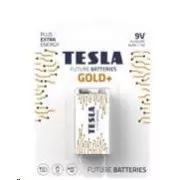 TESLA BATTERIES 9V GOLD+ (6LR61 / BLISTER FOIL 1 PC)