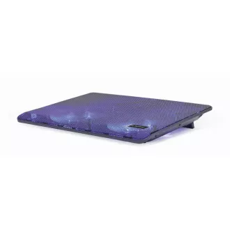 GEMBIRD Podstavec pod notebook NBS-2F15-05, pro notebooky do 15, 6", LED, černý GEMBIRD Podstavec pod notebook NBS-2F15-05, pro notebooky do 15, 6", LED, černý