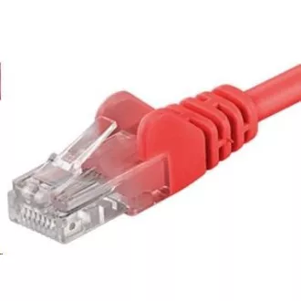 PremiumCord Patch kabel UTP RJ45-RJ45 CAT6 1m červená PremiumCord Patch kabel UTP RJ45-RJ45 CAT6 1m červená