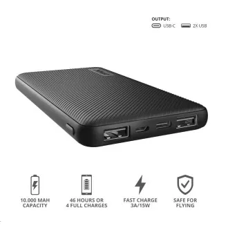 TRUST powerbanka Primo Powerbank 10000 mAh ECO TRUST powerbanka Primo Powerbank 10000 mAh ECO