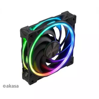 AKASA ventilátor SOHO AR14, 14cm ARGB PWM fan with advanced blade design AKASA ventilátor SOHO AR14, 14cm ARGB PWM fan with advanced blade design