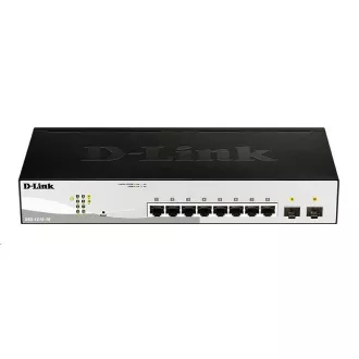 D-Link DGS-1210-10 10-Port Gigabit Smart+ Switch, 8x GbE, 2x SFP, fanless D-Link DGS-1210-10 10-Port Gigabit Smart+ Switch, 8x GbE, 2x SFP, fanless