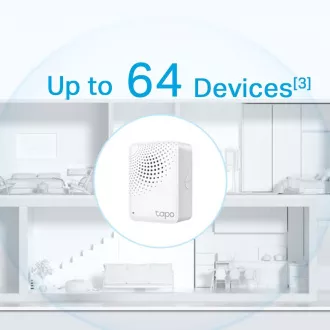 TP-Link Tapo H100 WiFi Chytrý IoT hub Tapo s vyzváněním (2, 4GHz, Matter certified)