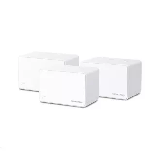 MERCUSYS Halo H80X(3-pack) WiFi6 Mesh (AX3000, 2, 4GHz/5GHz, 3xGbELAN/WAN)