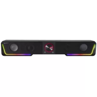 SPEED LINK reproduktory GRAVITY RGB Stereo Soundbar, černá
