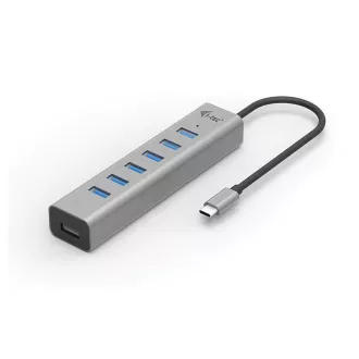 i-tec USB-C Charging Metal HUB 7 Port i-tec USB-C Charging Metal HUB 7 Port