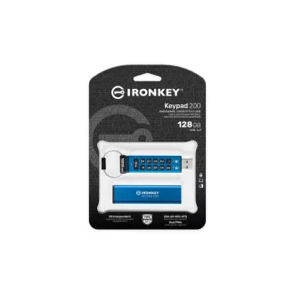 Kingston Flash Disk IronKey 128GB Keypad 200 encrypted USB flash drive Kingston Flash Disk IronKey 128GB Keypad 200 encrypted USB flash drive