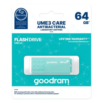GOODRAM Flash Disk 64GB UME3, USB 3.0, CARE GOODRAM Flash Disk 64GB UME3, USB 3.0, CARE
