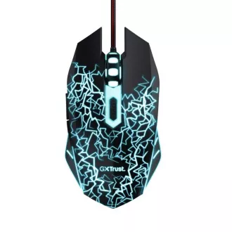 TRUST myš GXT 105X Izza Mouse, optická, černá TRUST myš GXT 105X Izza Mouse, optická, černá