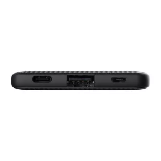 TRUST powerbanka Primo Powerbank 5000 mAh ECO, černá TRUST powerbanka Primo Powerbank 5000 mAh ECO, černá
