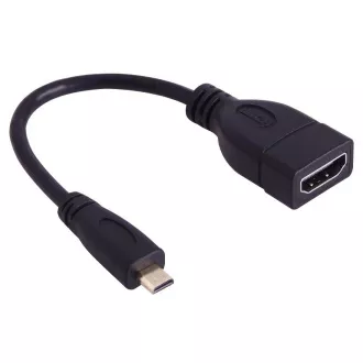 PremiumCord Flexi adaptér HDMI Typ A samice - micro HDMI Typ D samec pro ohebné zapojení PremiumCord Flexi adaptér HDMI Typ A samice - micro HDMI Typ D samec pro ohebné zapojení
