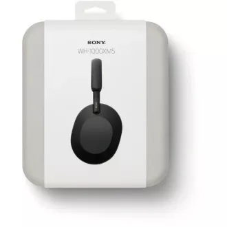 Sony bezdrátová sluchátka WH-1000XM5, EU, černá Sony bezdrátová sluchátka WH-1000XM5, EU, černá
