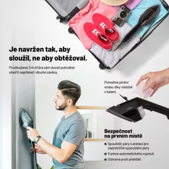 Lauben Handheld Steam Iron 1950BC - cestovní napařovač oděvů Lauben Handheld Steam Iron 1950BC - cestovní napařovač oděvů