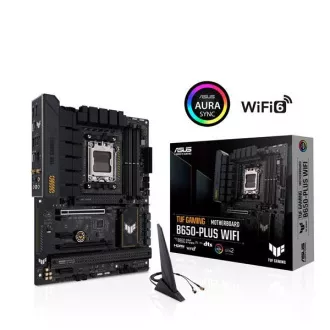 ASUS MB Sc AM5 TUF GAMING B650-PLUS WIFI, AMD B650, 4xDDR5, 1xDP, 1xHDMI, WI-FI ASUS MB Sc AM5 TUF GAMING B650-PLUS WIFI, AMD B650, 4xDDR5, 1xDP, 1xHDMI, WI-FI