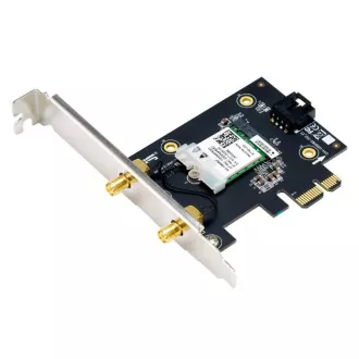 ASUS PCE-AX1800 Wireless AX1800 PCIe Wi-Fi 6 Card, Bluetooth 5.2 Adapter ASUS PCE-AX1800 Wireless AX1800 PCIe Wi-Fi 6 Card, Bluetooth 5.2 Adapter