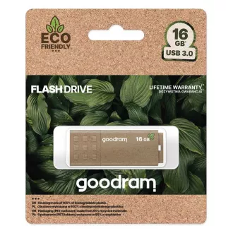 GOODRAM Flash Disk 16GB UME3, USB 3.0, ECO FRIENDLY GOODRAM Flash Disk 16GB UME3, USB 3.0, ECO FRIENDLY