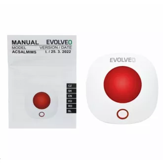 EVOLVEO Alarmex Pro, bezdrátová vnitřní siréna EVOLVEO Alarmex Pro, bezdrátová vnitřní siréna
