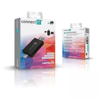 CONNECT IT čtečka karet USB-C/USB-A CONNECT IT čtečka karet USB-C/USB-A