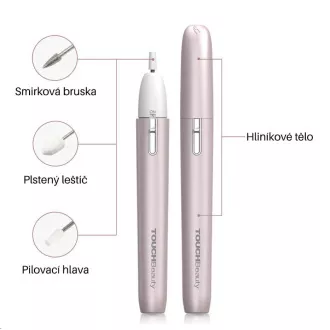 TOUCHBeauty 2035 Bruska na manikúru a pedikúru 3v1 TOUCHBeauty 2035 Bruska na manikúru a pedikúru 3v1