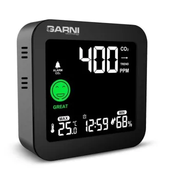 GARNI 201 OneCare - Měřič CO2 (kysličníku uhličitého) GARNI 201 OneCare - Měřič CO2 (kysličníku uhličitého)