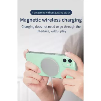 1stCOOL bezdrátová QI nabíječka 15W, přenosná, magnetická, MagSafe kompatibilní, bílá 1stCOOL bezdrátová QI nabíječka 15W, přenosná, magnetická, MagSafe kompatibilní, bílá