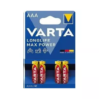 Varta LR03/4BP MAX POWER (MAX TECH) (Blistr 4ks) Varta LR03/4BP MAX POWER (MAX TECH) (Blistr 4ks)
