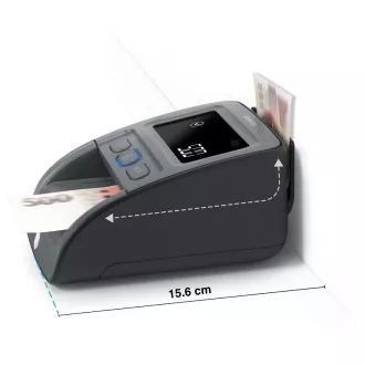 Detektor padělků bankovek SAFESCAN 155-S, černý Detektor padělků bankovek SAFESCAN 155-S, černý