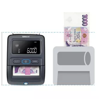 Detektor padělků bankovek SAFESCAN 155-S, černý Detektor padělků bankovek SAFESCAN 155-S, černý