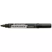 Značkovač Centropen 8576 permanent černý klínový hrot 1-4,6mm
