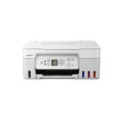 Canon PIXMA Tiskárna bílá G3470 WHITE (doplnitelné zásobníky inkoustu) - MF (tisk, kopírka, sken), USB, Wi-Fi - A4/11min.